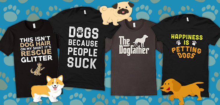 10 Woofly Dog T-Shirts For Dog Lovers
