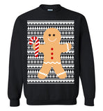 Gingerbread Man Ugly Christmas Sweater