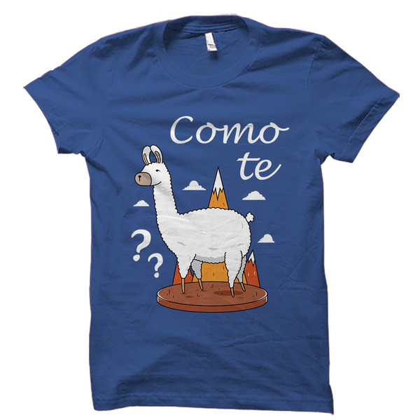 Funny llama t shirts deals