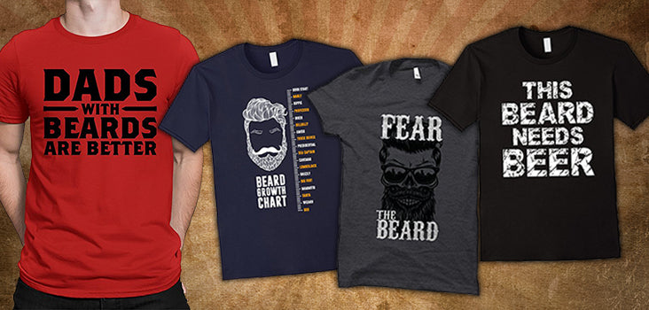 9 Beard T Shirts for Hairy Husbands & Furry Fathers