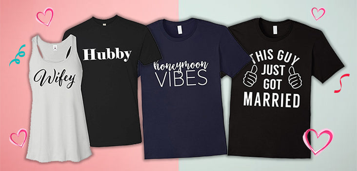 9 Lovely Just Married Shirts for the Perfect Couple