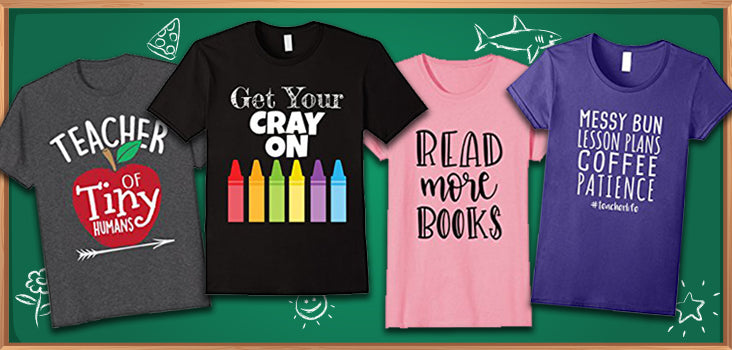 10 Terrific Teacher T-Shirts for All Wonderful Teachers