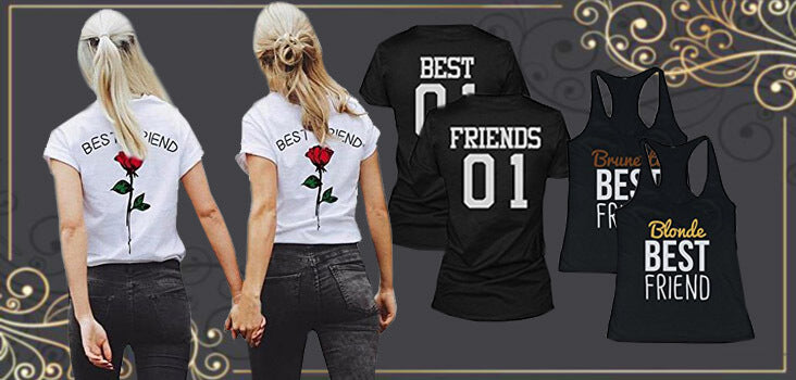 9 Best Friend Shirts for Inseparable BFFs that are Literally Everything