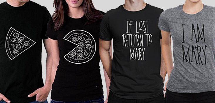 9 Couples Shirts that Show You're the Perfect Match
