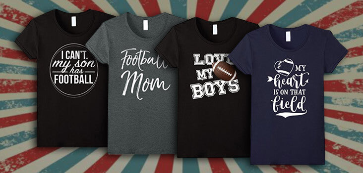 10 Football Mom Shirts That Are a Total Touchdown