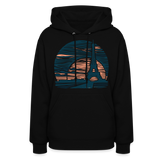 eiffel tower Women's Hoodie - black