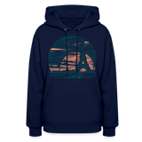 eiffel tower Women's Hoodie - navy