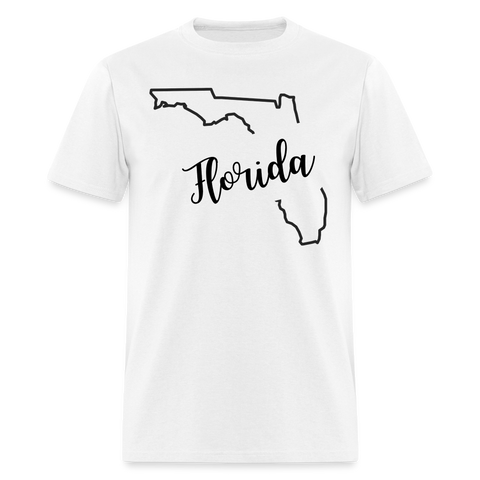 florida shirt light - white