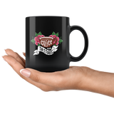 Coffee And Tattoos 11oz Black Mug