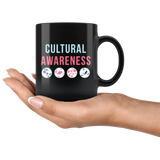 Cultural Awareness 11oz Black Mug
