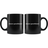 #Nurse Practitioner 11oz Black Mug