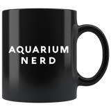 Aquarium Nerd 11oz Black Mug