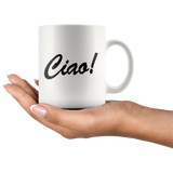 Ciao White Mug