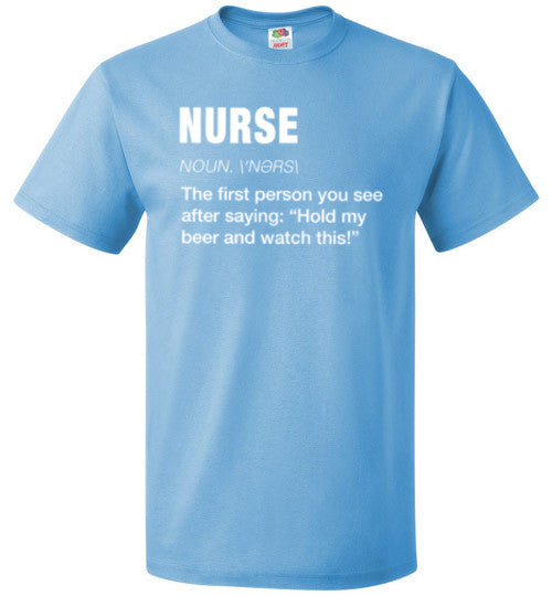 Nurse Description T-Shirt - oTZI Shirts - 1