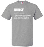 Nurse Description T-Shirt - oTZI Shirts - 2