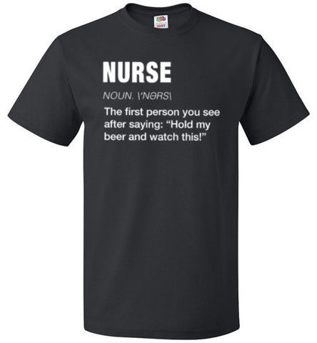 Nurse Description T-Shirt - oTZI Shirts - 3