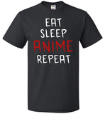 Eat Sleep Anime Repeat Shirt