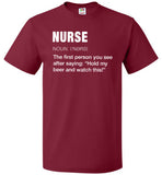 Nurse Description T-Shirt - oTZI Shirts - 4