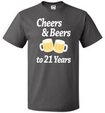 Cheers And Beers to 21 Years Shirt - oTZI Shirts - 2
