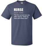 Nurse Description T-Shirt - oTZI Shirts - 5