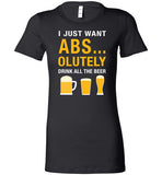 I Just Want Absolutely Drink All The Beer T-Shirt - oTZI Shirts - 7