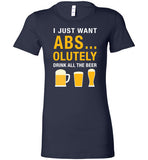 I Just Want Absolutely Drink All The Beer T-Shirt - oTZI Shirts - 8