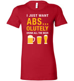 I Just Want Absolutely Drink All The Beer T-Shirt - oTZI Shirts - 9