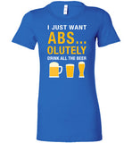 I Just Want Absolutely Drink All The Beer T-Shirt - oTZI Shirts - 10