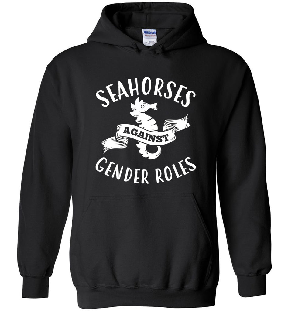 Seahorses Against Gender Roles Hoodie