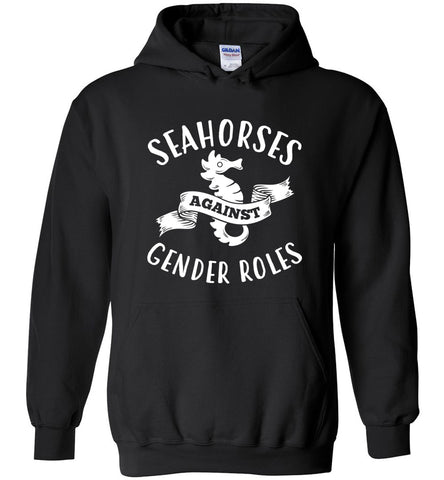Seahorses Against Gender Roles Hoodie