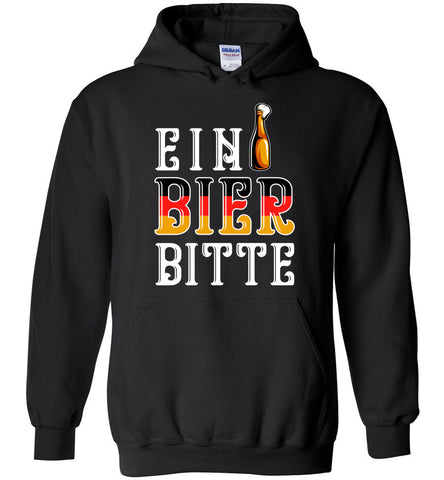 Ein Bier Bitte Oktoberfest Hoodie