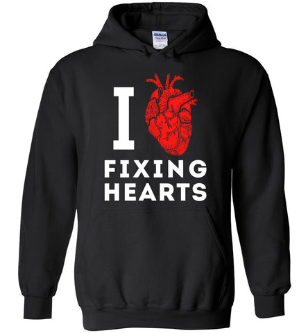I Love Fixing Hearts - Cardiologist Profession Hoodie