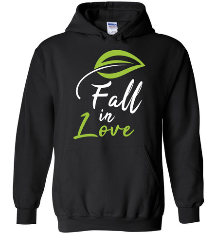 I Fall In Love Green Hoodie