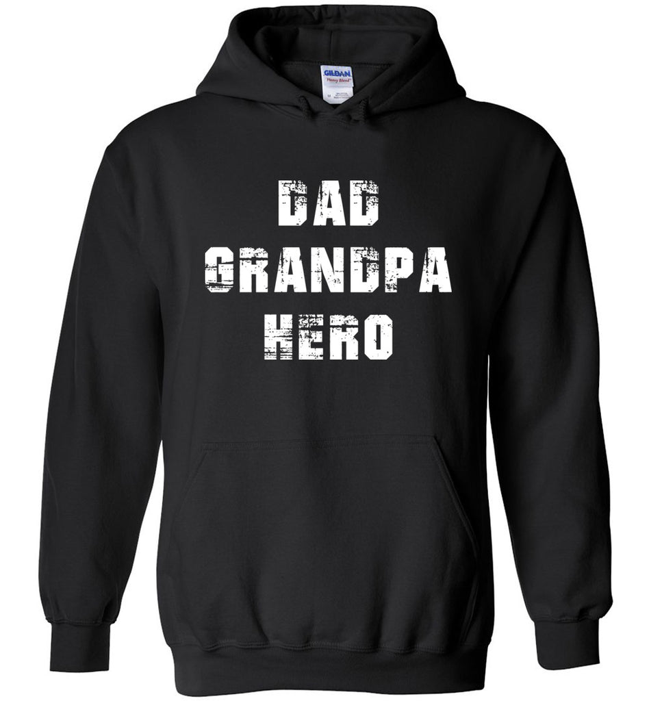 Dad Grandpa Hero Hoodie