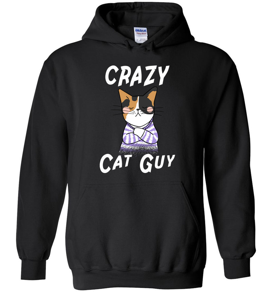 Crazy Cat Guy Hoodie