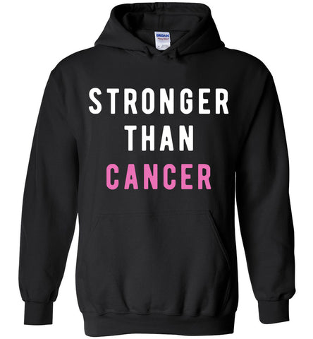 Stronger Than Cancer Breast Cancer Hoodie