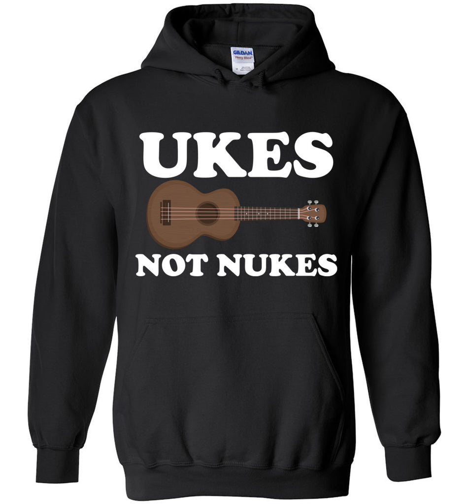 Ukes Not Nukes Hoodie