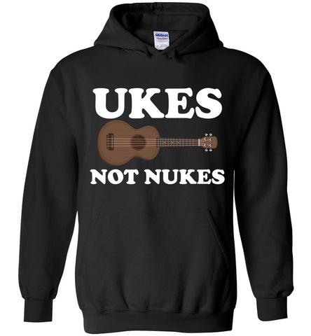 Ukes Not Nukes Hoodie