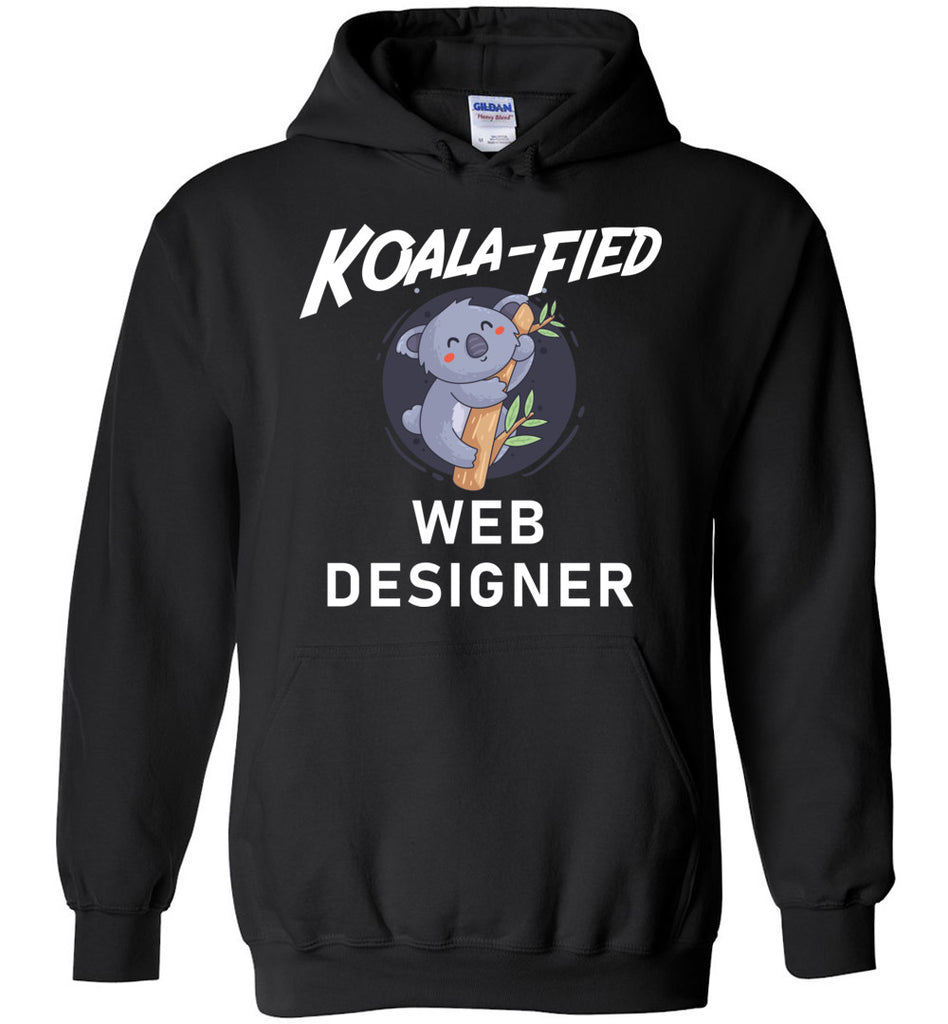 Koala Fied Web Designer Hoodie