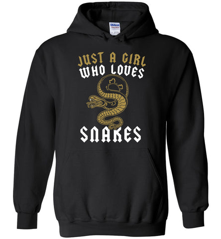 Just A Girl Who Loves Snakes Hoodie