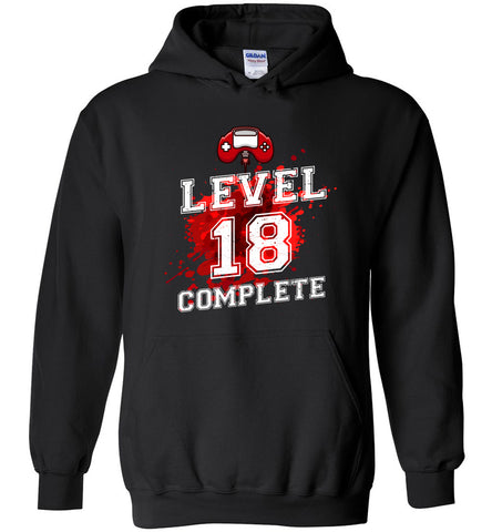 Level 18 Complete - Gamer Hoodie