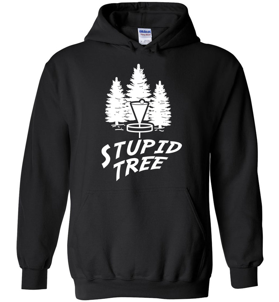 Stupid Tree - Funny Golf Sports Hoodie