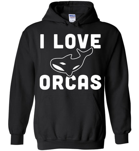 I Love Orcas Hoodie