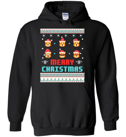 Merry Christmas - Corgi Dog Lover Hoodie