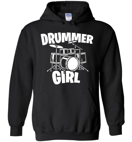 Drummer Girl Hoodie