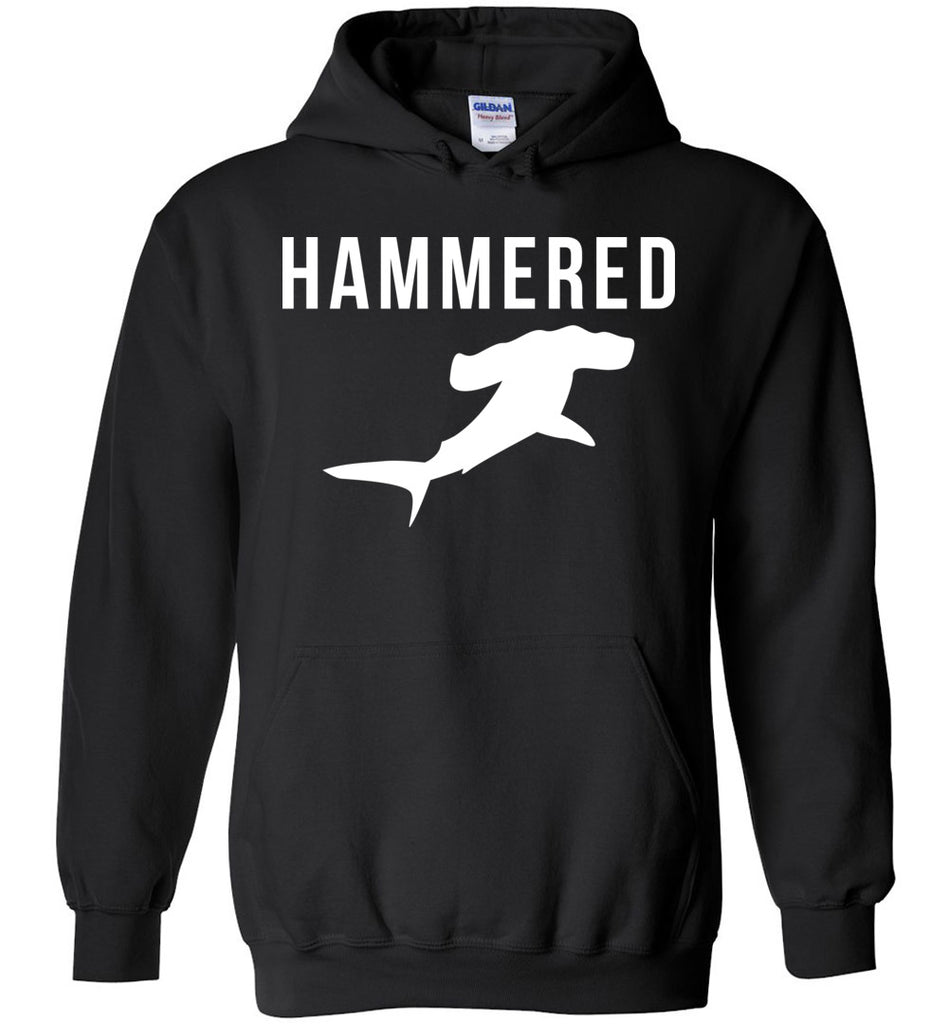 Hammered - Hammerhead Shark Sea Animals Hoodie