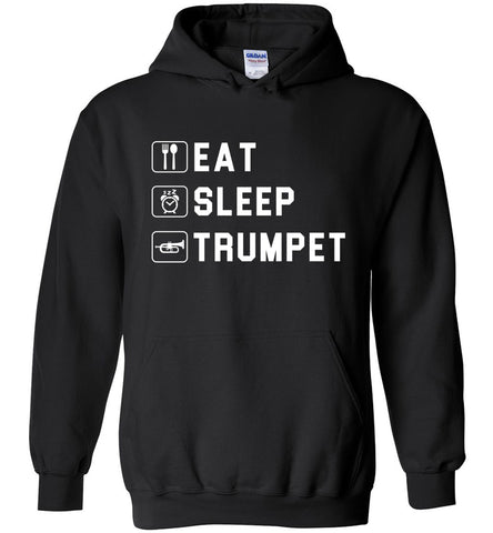 Eat Sleep Trumpet Hoodie