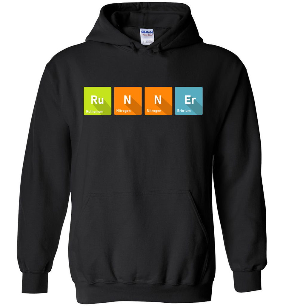 Runner Table Of Elements Hoodie