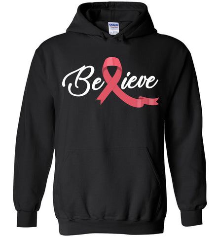 Believe Breast Cancer Hoodie