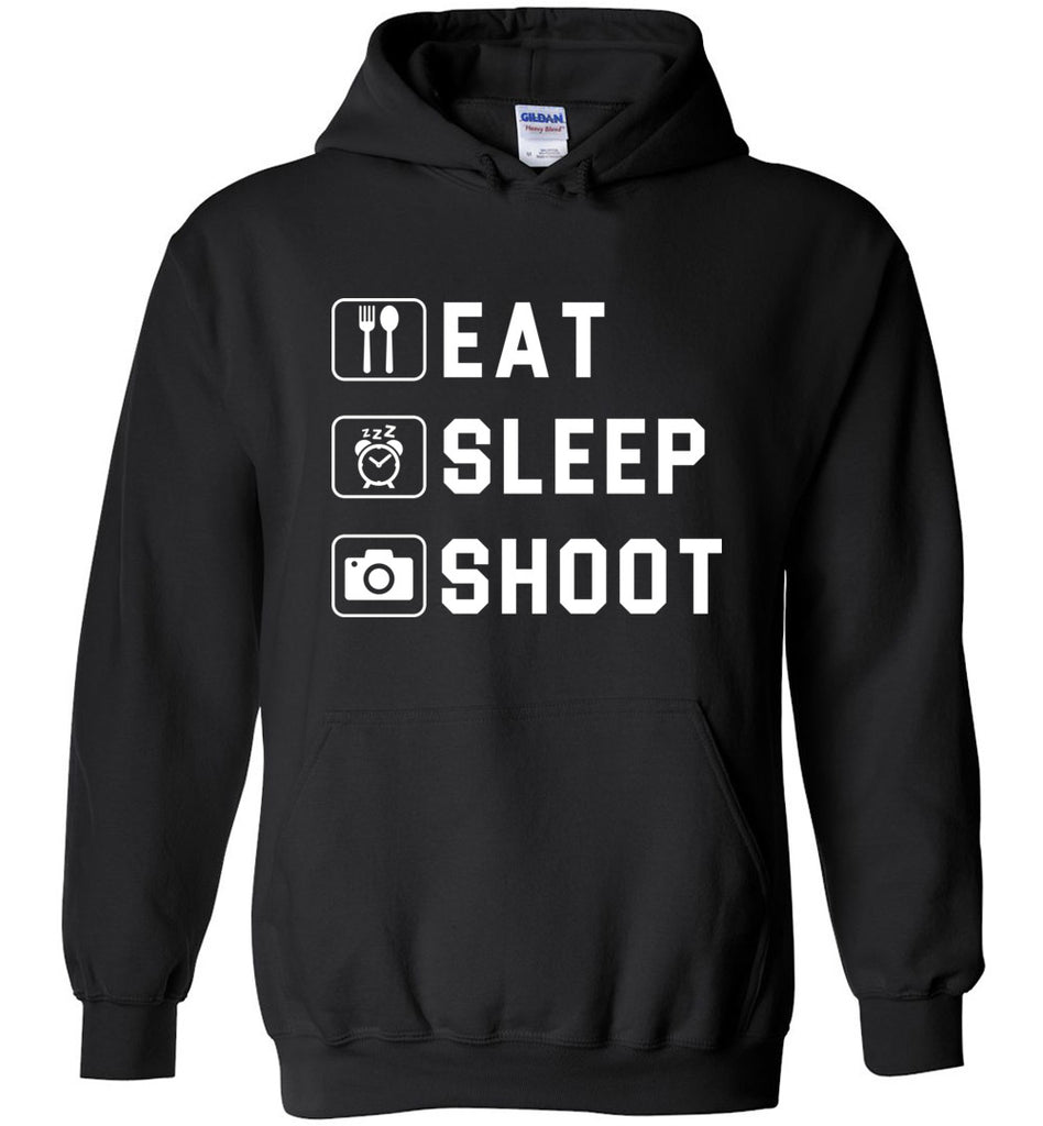 Eat Sleep Shoot - Photographer Hoodie